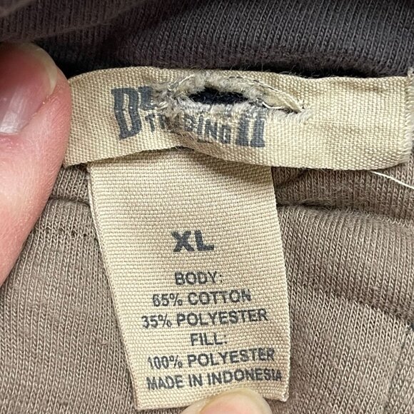 Duluth Trading Mens Flintlock Full Snap Mock Neck Olive Navy Jacket XL - Picture 6 of 7